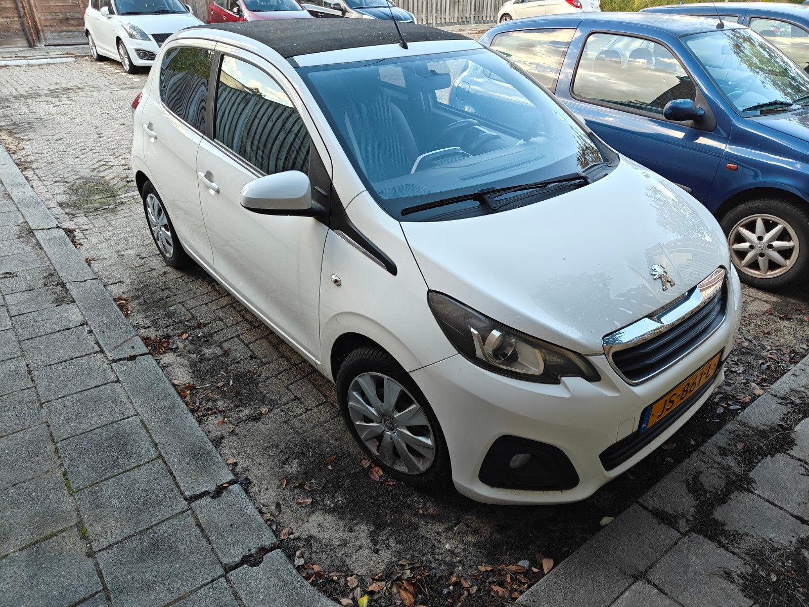 Peugeot 108 1.0 12V E-vti 51KW 5DR 2016 Wit, Voorwielaandrijving, 4 stoelen, Wit, Origineel Nederlands