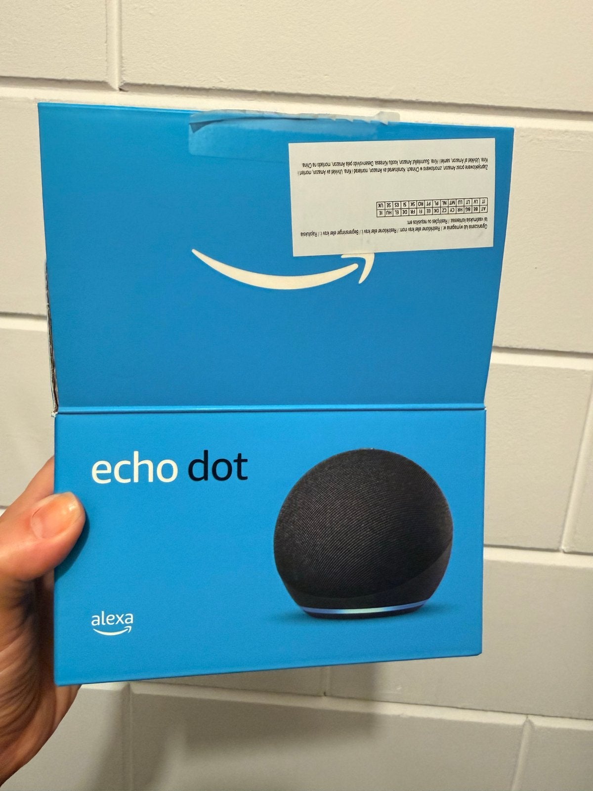 Amazon Echo Dot (4e generatie) - Slimme Speaker met Alexa, Overige merken, Slimme speaker, Nieuw, Ophalen of Verzenden