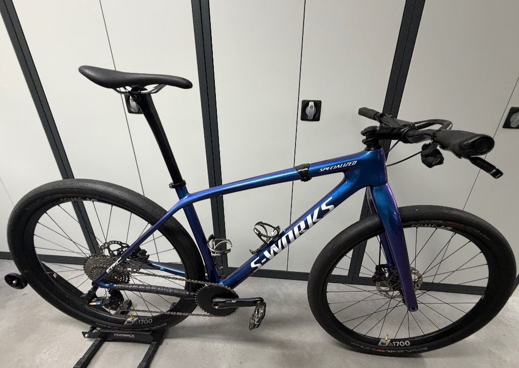 Beachracer L, sram Force AXS, DT swiss 350, Haero stuur, Zo goed als nieuw, 53 tot 57 cm, Ophalen, Overige merken