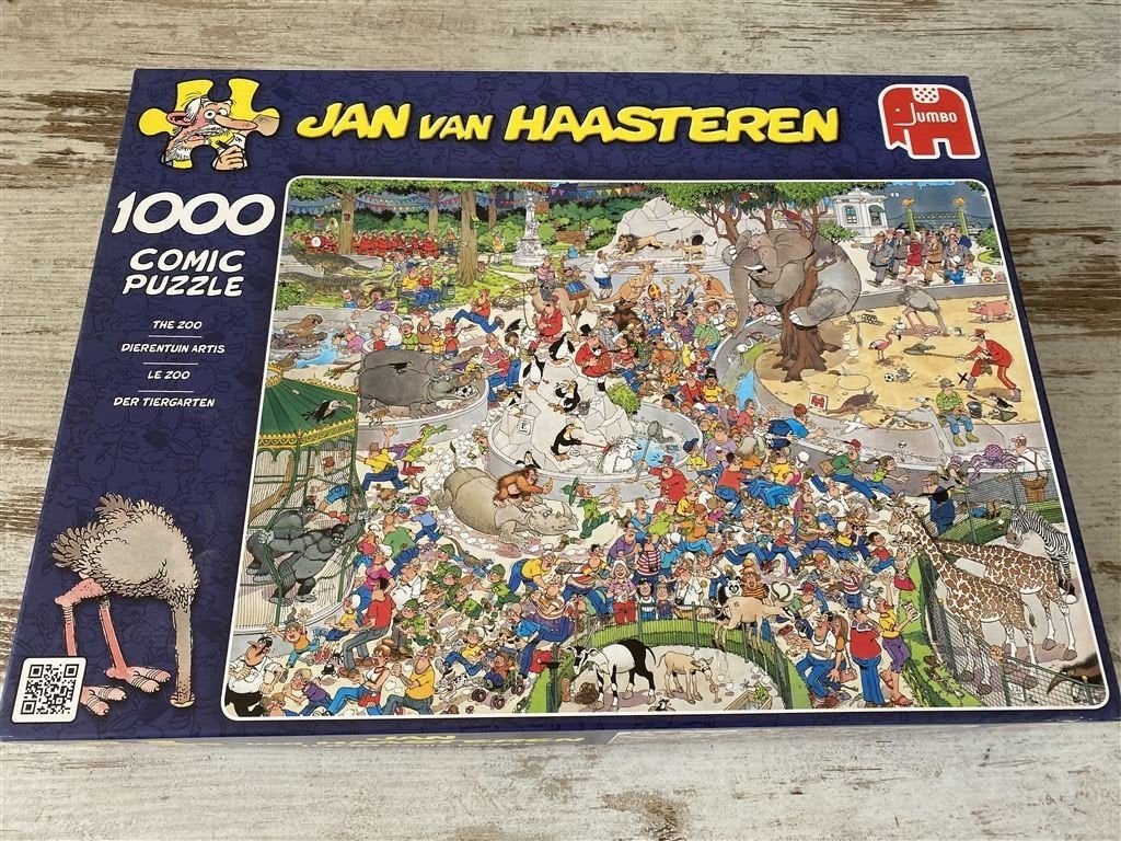 Jan van haasteren - dierentuin artis 1000 stuks [s603]