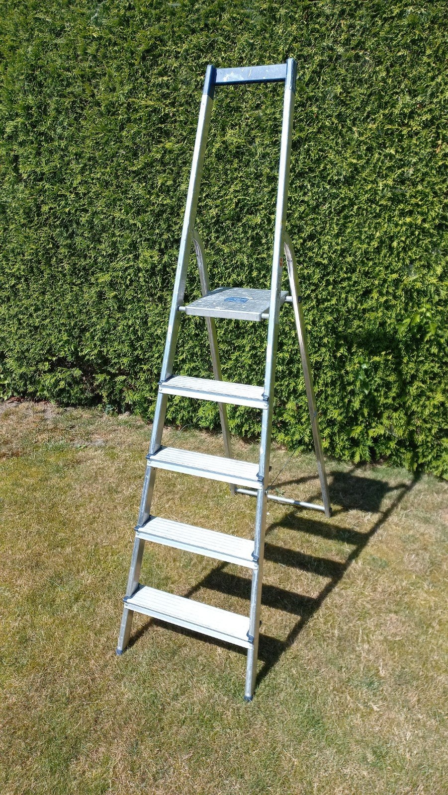 keukentrap huishoudtrap 5 treden, Ophalen, Gebruikt, Minder dan 2 meter