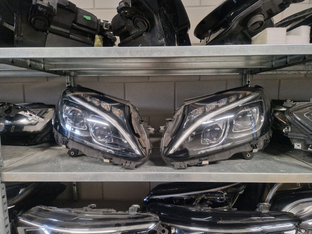 Mercedes C klasse W205 ILS VOL LED koplampen, Ophalen of Verzenden, Gebruikt, Mercedes-Benz