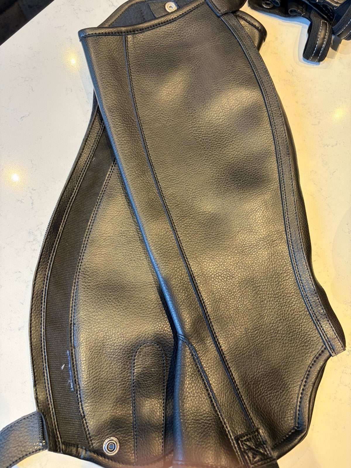 Soepel leren chaps xxl, Dieren en Toebehoren, Paardrijkleding, Ophalen of Verzenden, Nieuw, Schoeisel