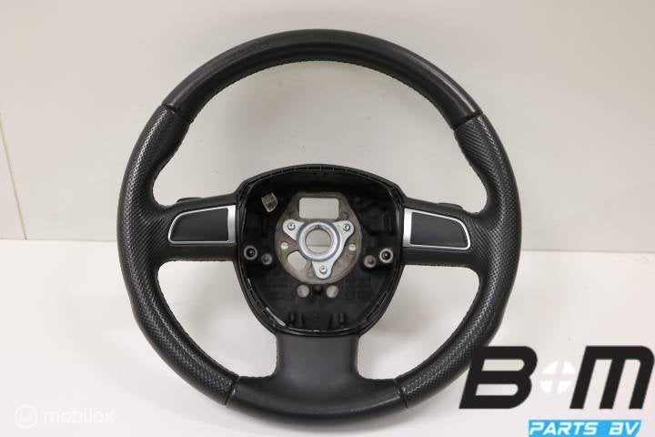 Leder sport stuur met flippers Audi A3 8P 8P0419091DP, Gebruikt