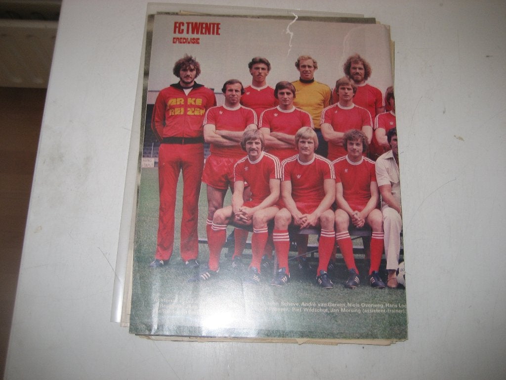fc twente posters artikelen reclame knipsels, Verzamelen, Ophalen of Verzenden, 1960 tot 1980, Nederland, Knipsel(s)
