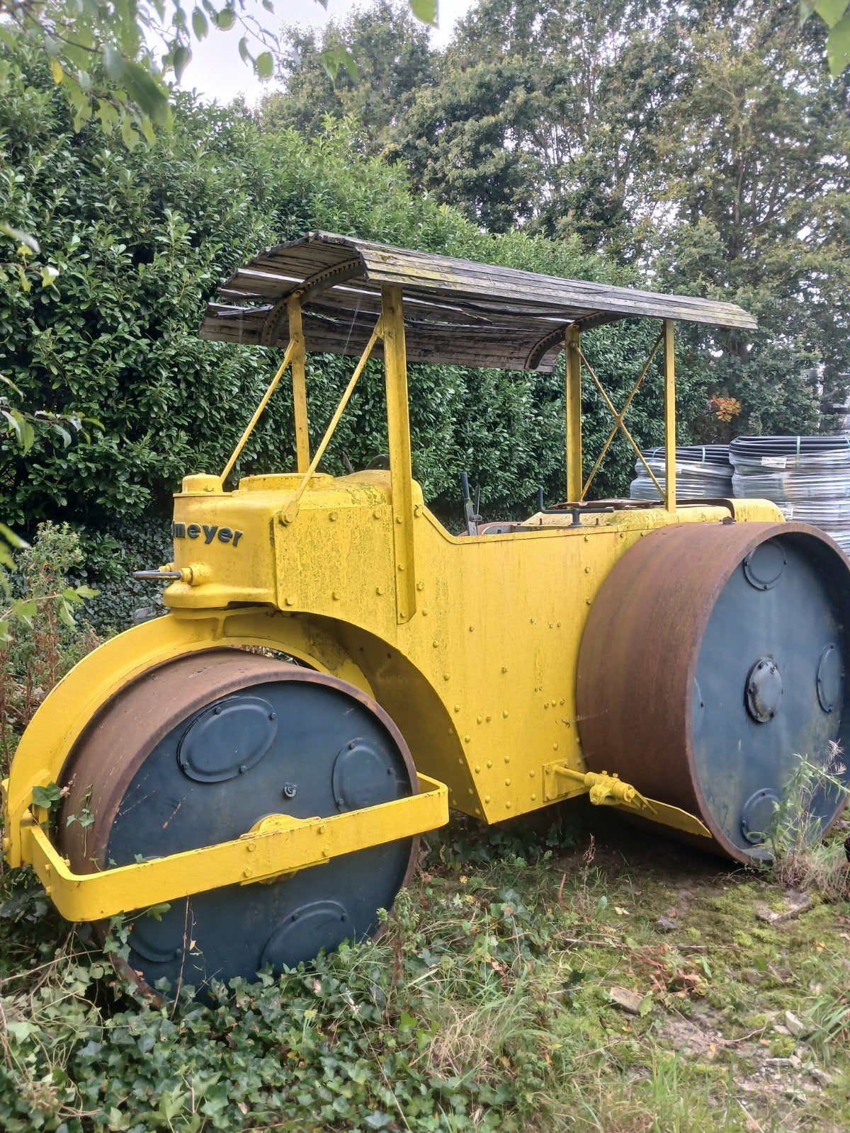 Oldtimer Zettelmeyer wals, Ophalen