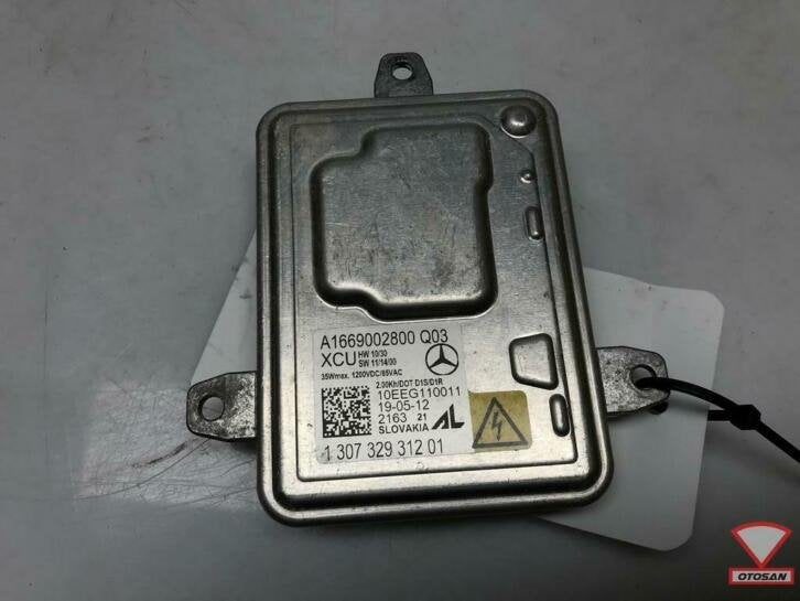 mercedes a b c e s cla xenon module starter a1669002800 106, Gebruikt, Mercedes-Benz AG, Mercedes-Benz, Ophalen of Verzenden