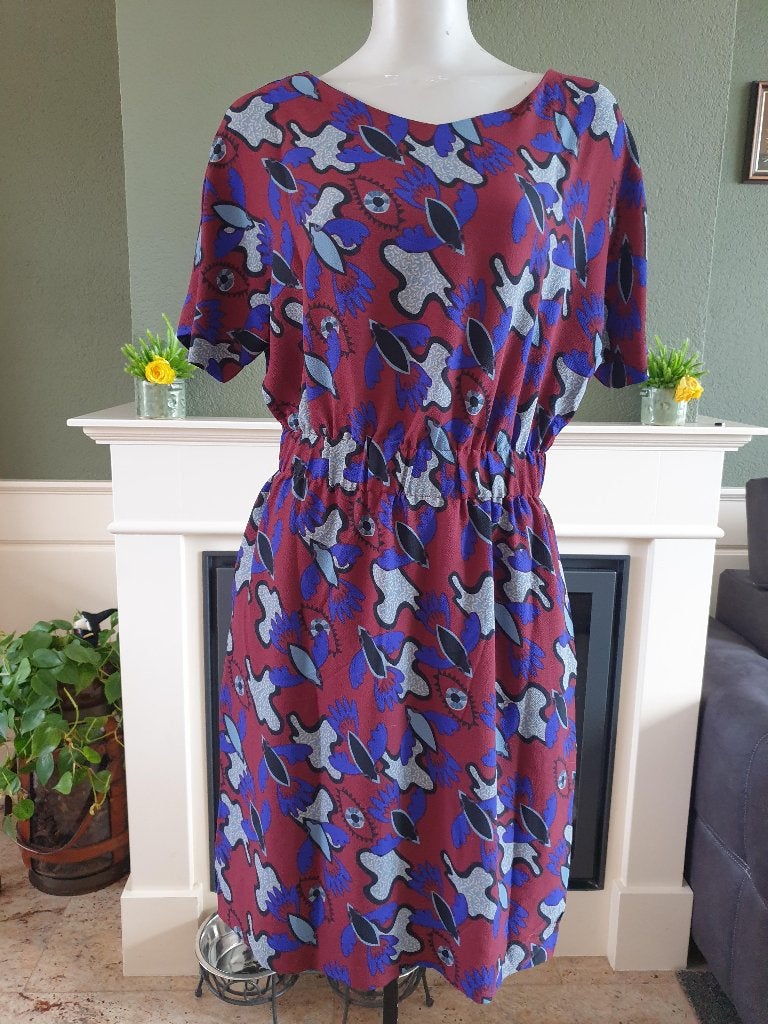 Didi nieuwe bordeaux evil eye jurk jurkje XS 34, Overige kleuren, Verzenden, Nieuw, Didi