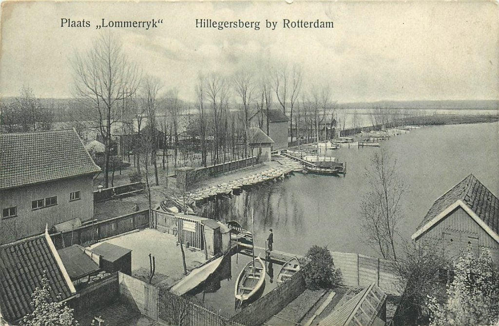 701-180-017 Rotterdam Hillegersberg, Verzenden, Voor 1920, Zuid-Holland