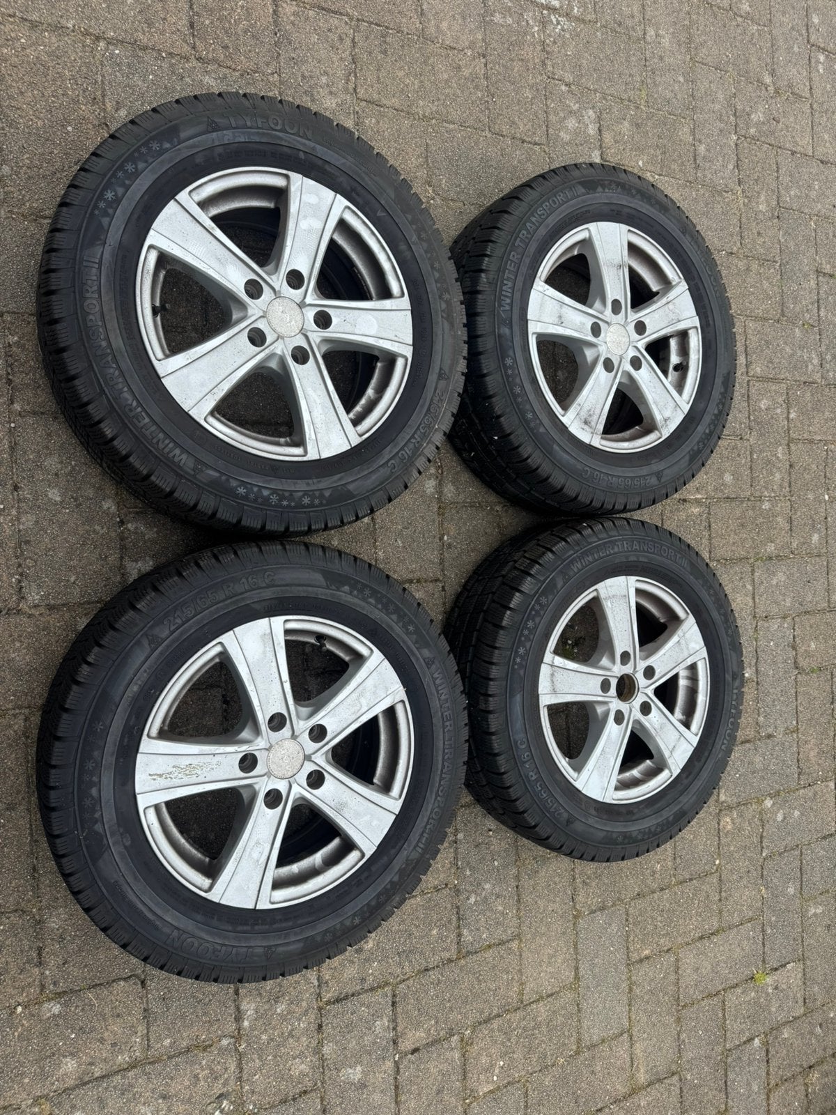 Vw Transporter velgen 150,00 euro, Ophalen, 16 inch, Banden en Velgen, Winterbanden
