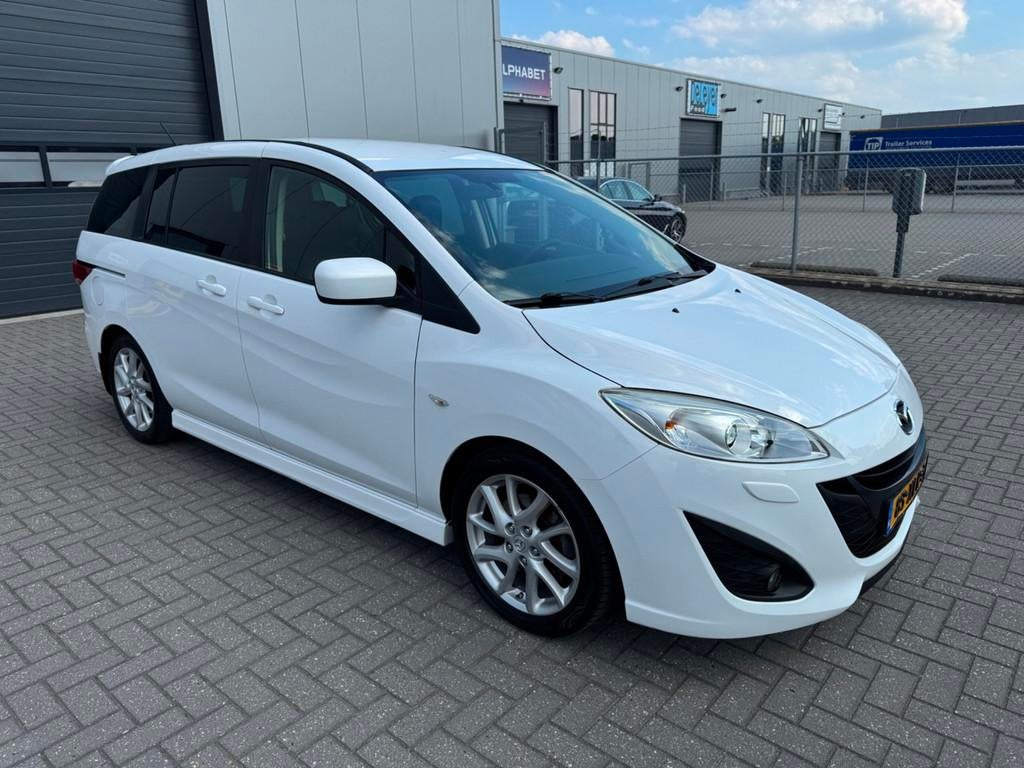 Mazda 5 2.0 Executive GT, Gebruikt, 4 cilinders, 7 stoelen, Wit