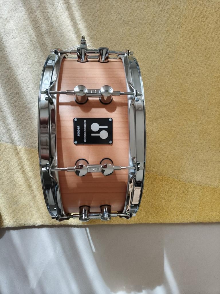 Sonor Kompressor snaredrum, Ophalen of Verzenden, Zo goed als nieuw, Sonor