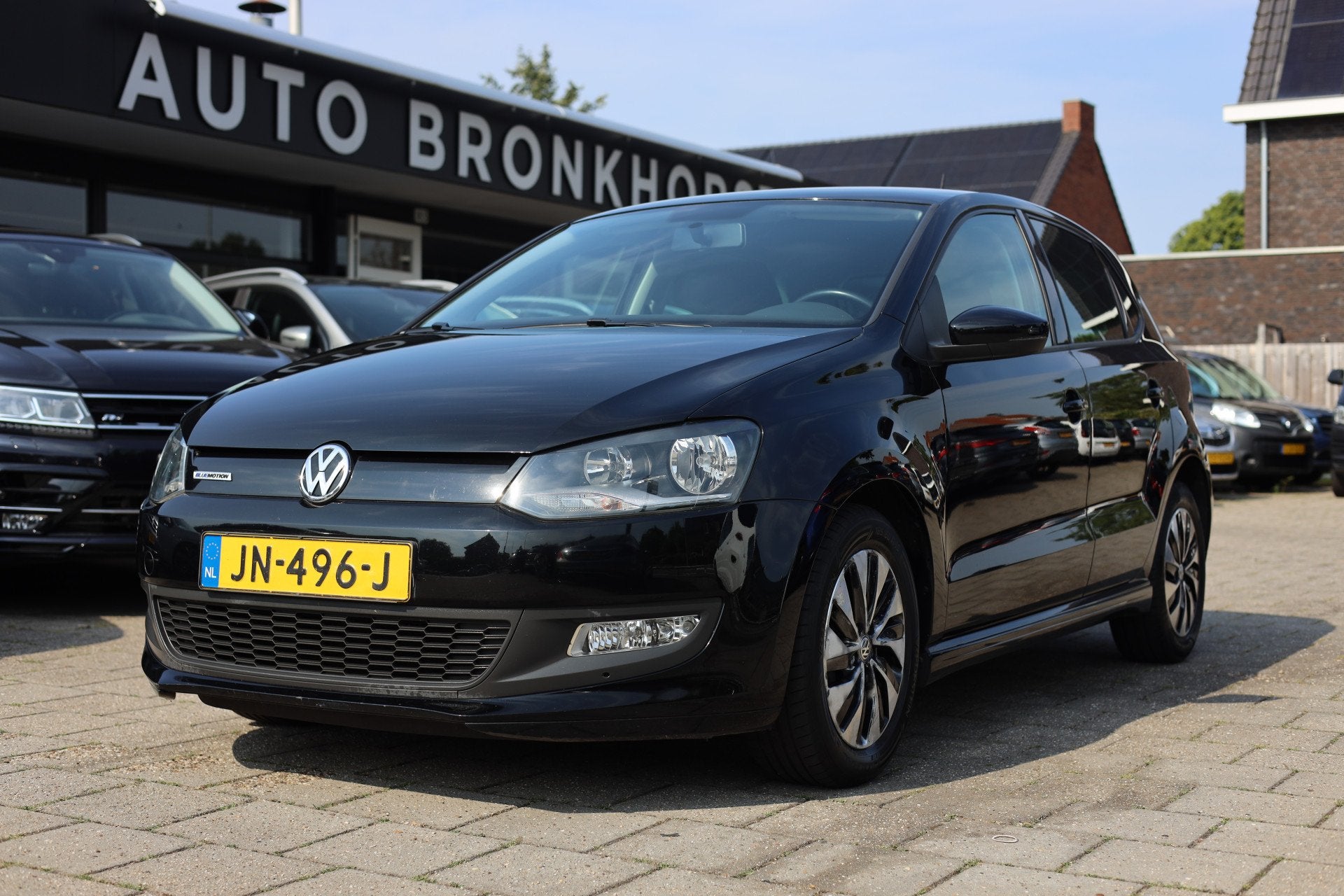 Volkswagen Polo 1.0 BLUEMOTION EDITION | AIRCO | CRUISE | CA, Voorwielaandrijving, Start-stop-systeem, Stof, Zwart
