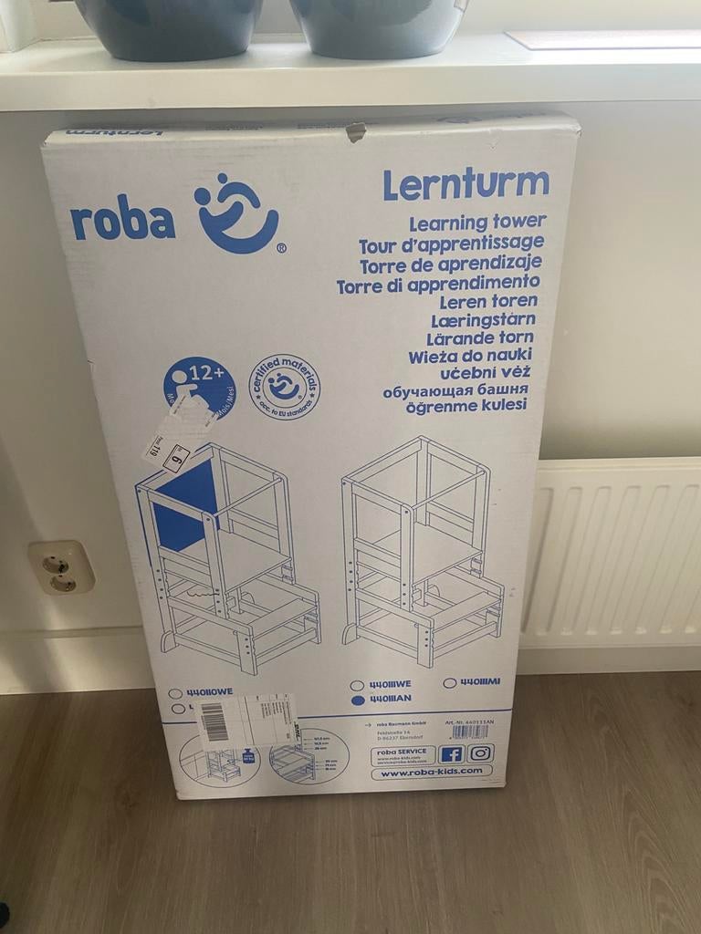 Leertoren donkergrijs Lidl in verpakking., Ophalen, Nieuw, Jongen of Meisje