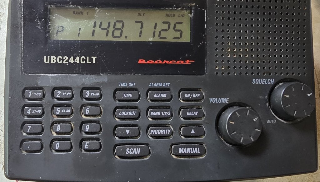 Uniden bearcat ubc 244 clt  goed Gebruikt  50 kanalen, Ophalen, Gebruikt, 30 tot 200 kanalen