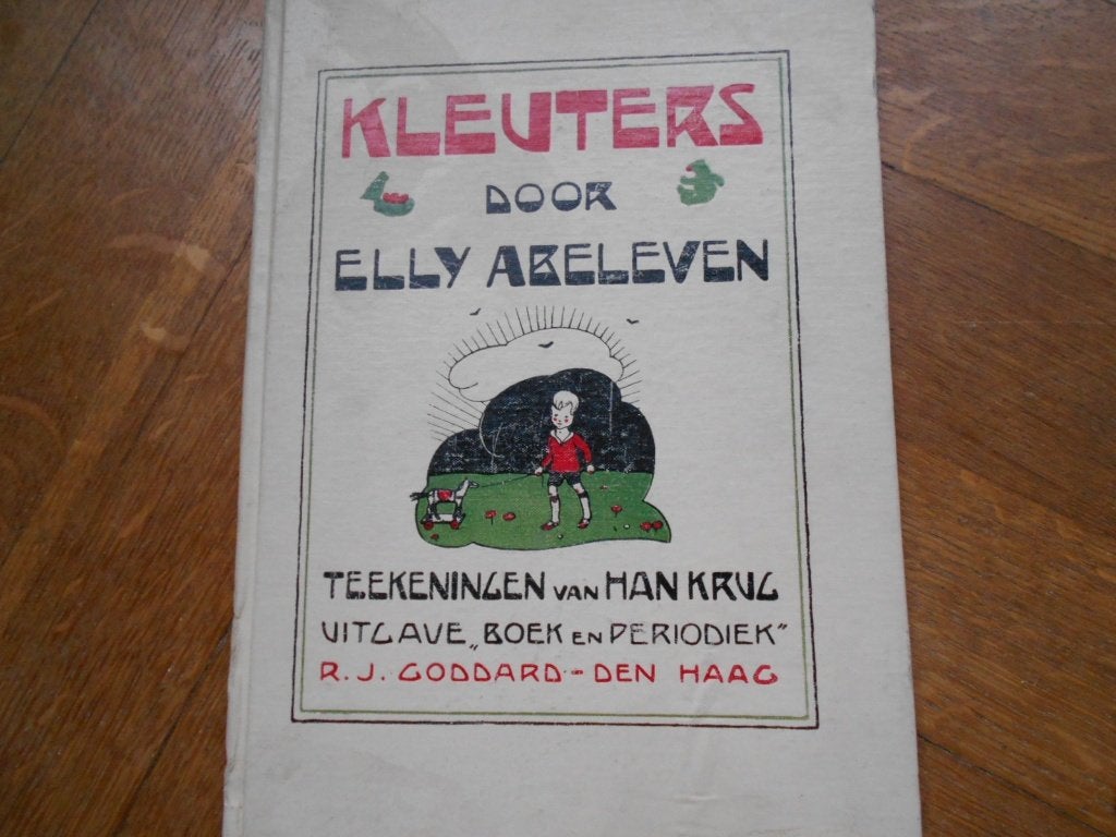 1928 Kleuters Elly Abeleven Han Krug (Gr-55), Ophalen, Zo goed als nieuw, Fictie algemeen