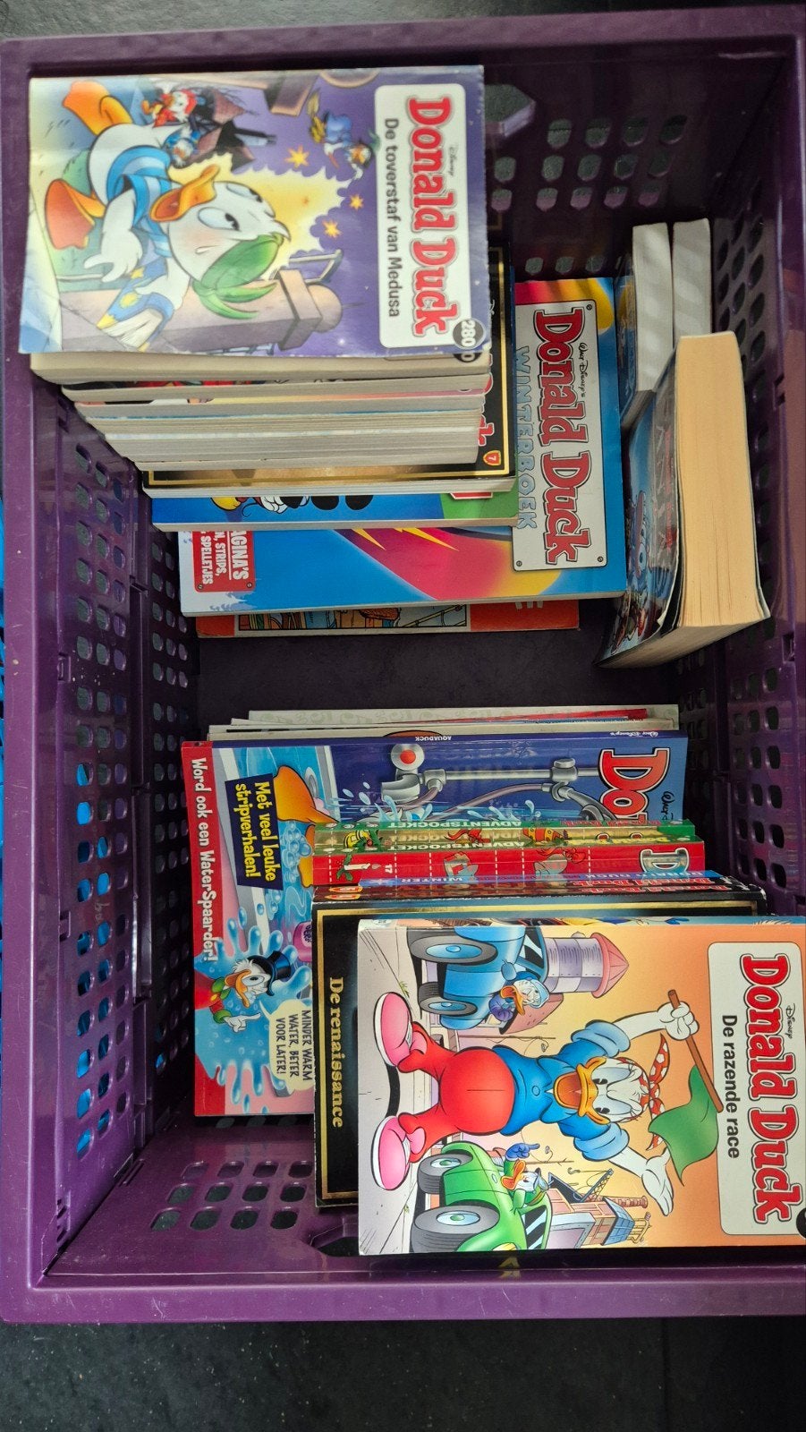 Grote collectie Donald Duck pockets, dubbelpockets en meer, Meerdere stripboeken, Ophalen, Gelezen