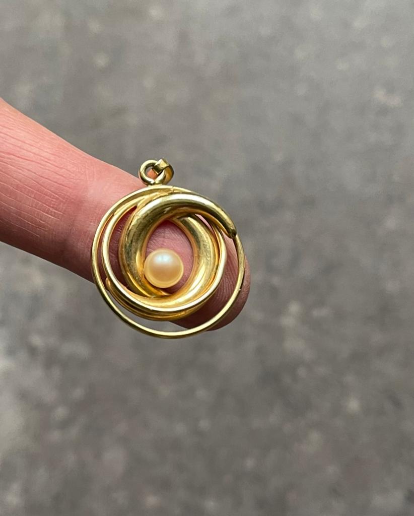 Hanger met pareltje Amerik K&L, Ophalen of Verzenden, Zo goed als nieuw, Overige merken