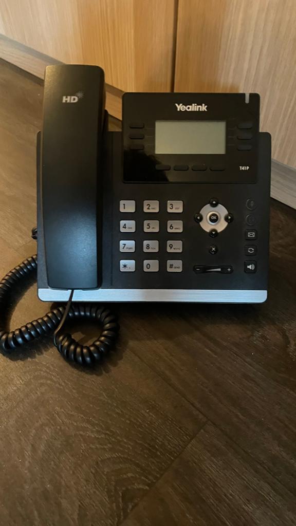 Yealink T41 VoIP toestellen, Ophalen of Verzenden, Refurbished, Telefoon