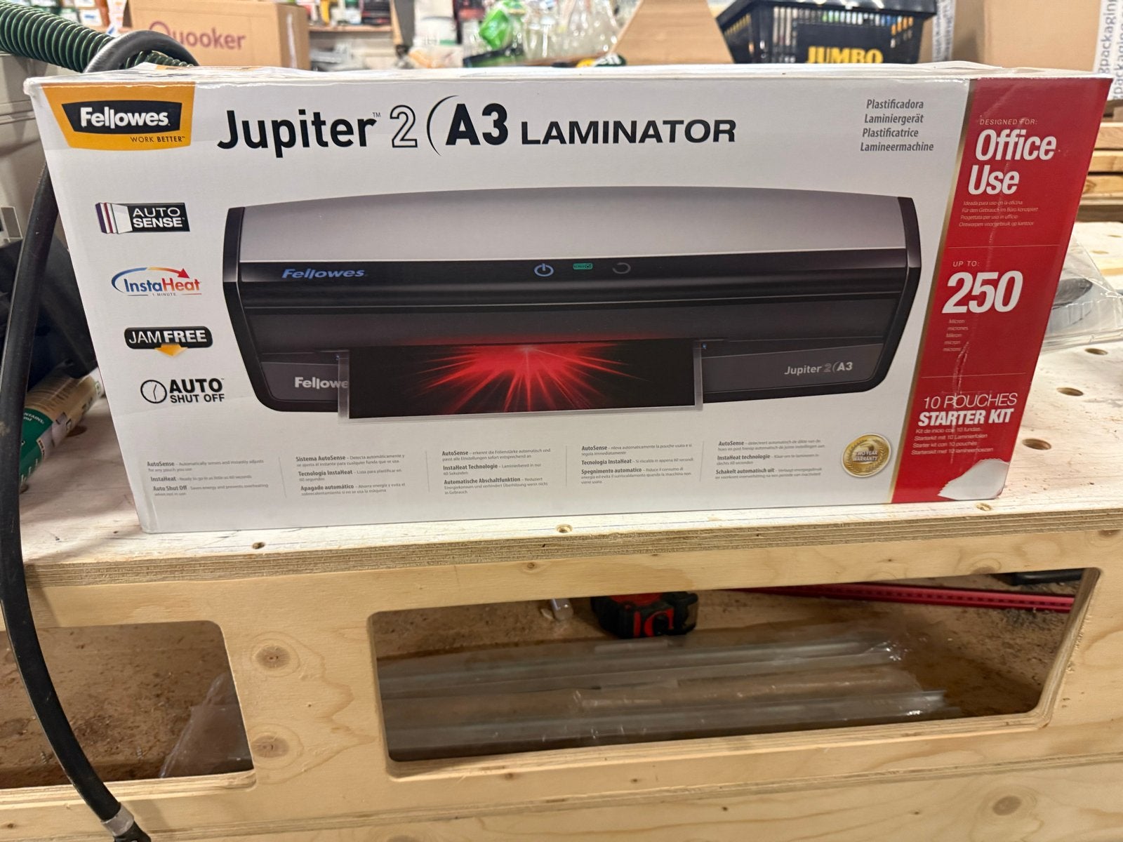 Fellowes Jupiter 2 A3 Laminator - Nieuw in doos, Ophalen, Nieuw in verpakking, Overige typen