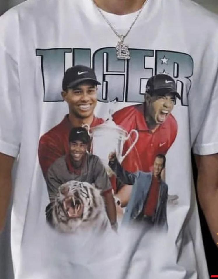 Nieuw Tiger Woods T-shirt XL - Ongedragen, Sport en Fitness, Golf, Verzenden, Nieuw