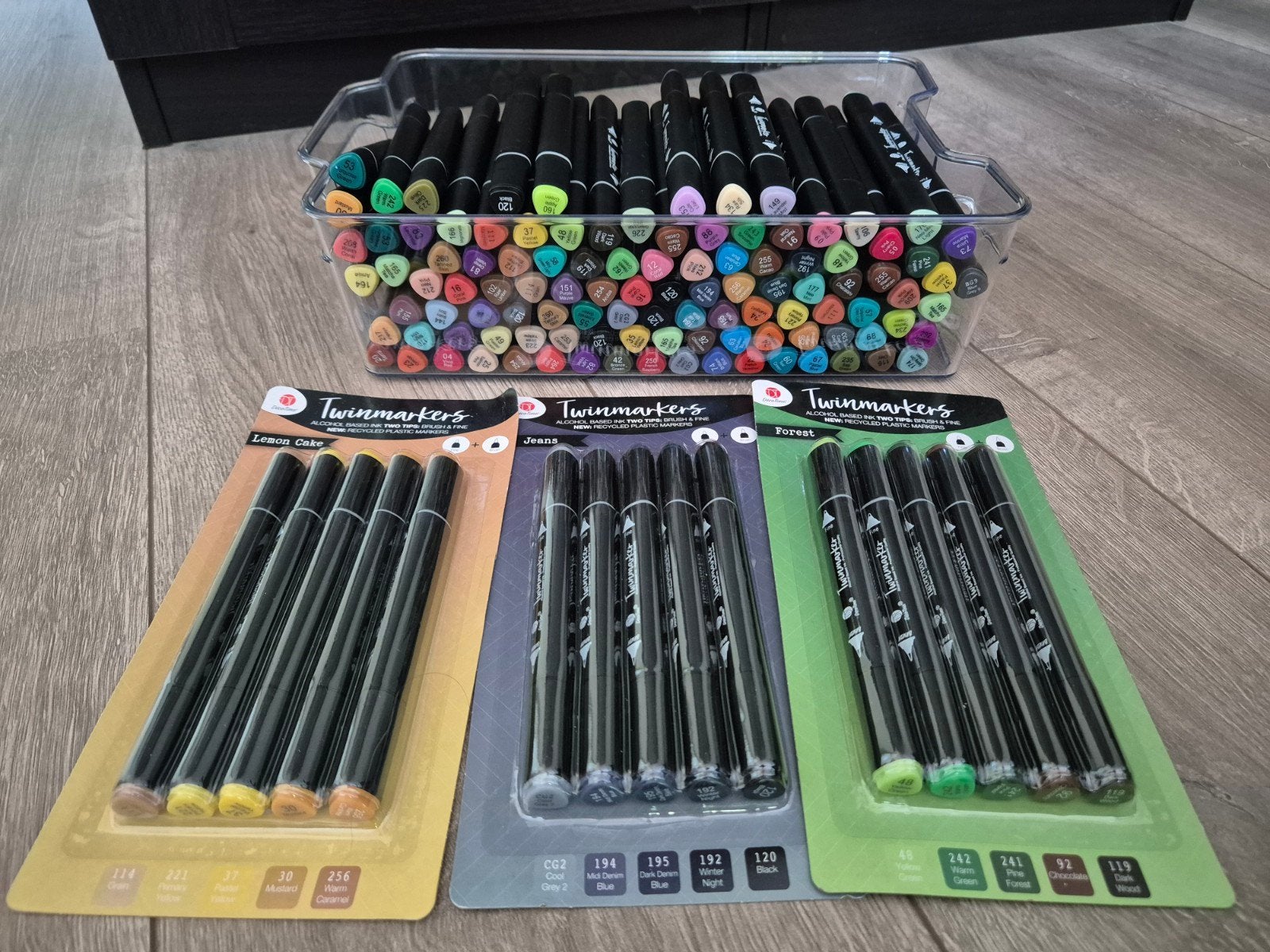 Alcohol markers: zo goed als nieuw en nieuw, Ophalen, Zo goed als nieuw