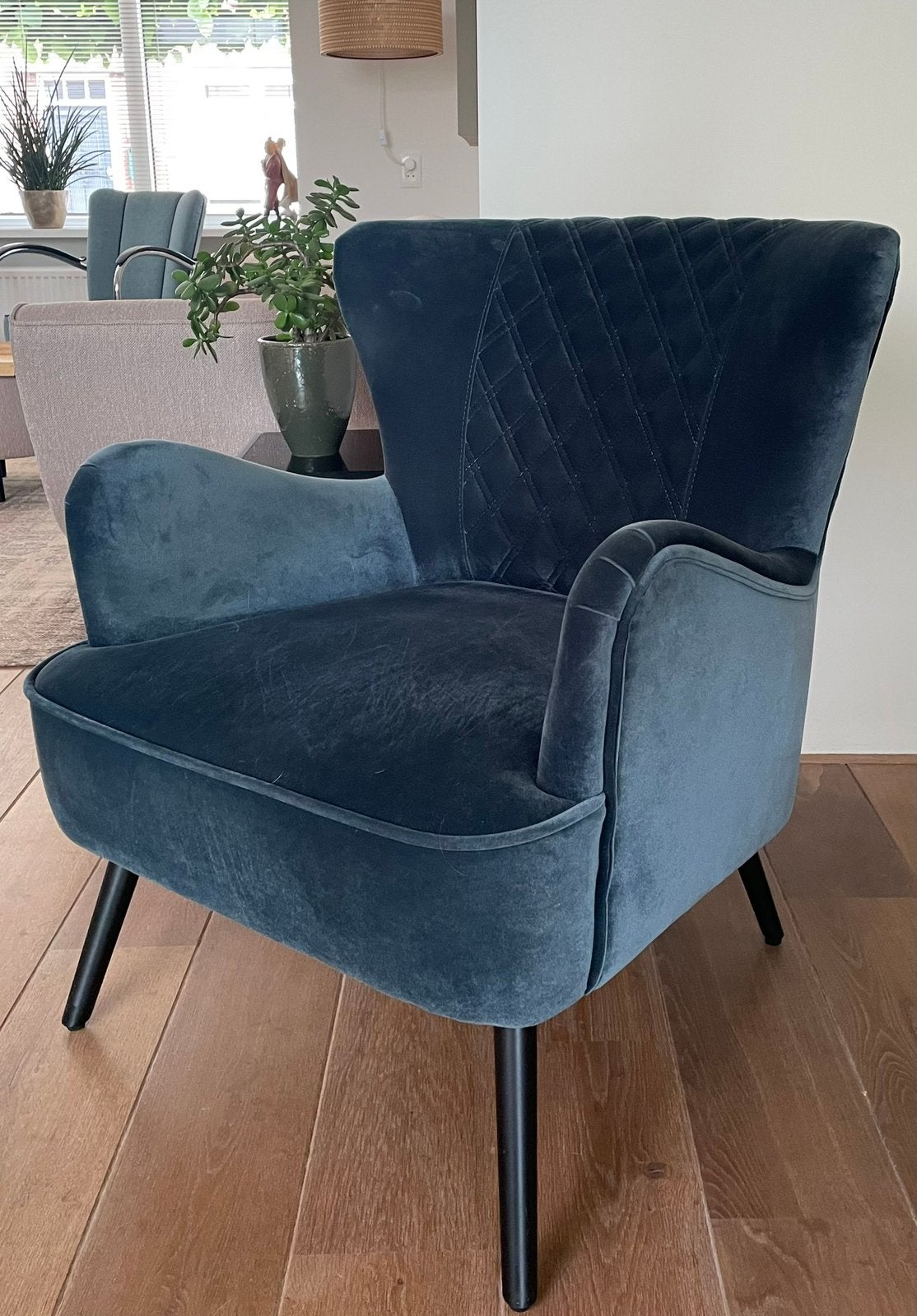 Fauteuil, Huis en Inrichting, Fauteuils, Ophalen, Gebruikt, Minder dan 75 cm, 50 tot 75 cm