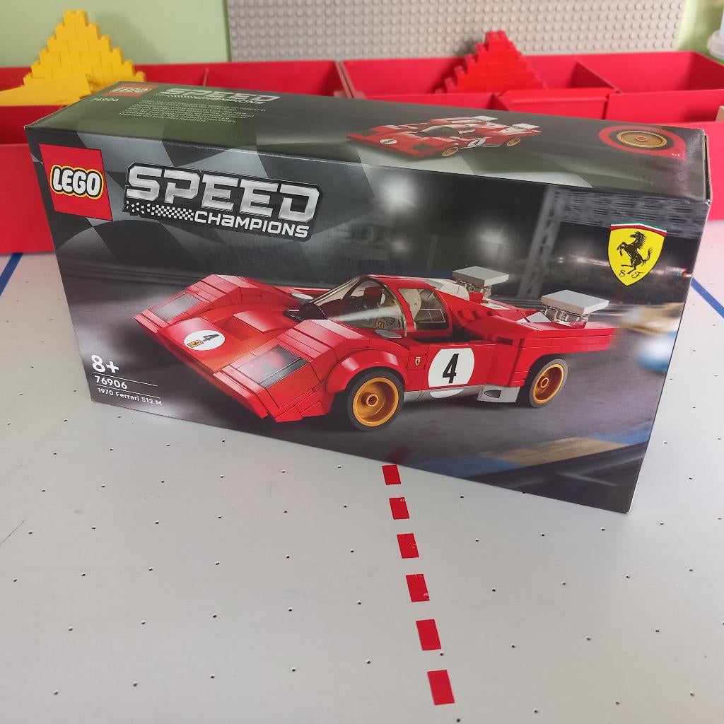 Lego set 76906: 1970 Ferrari 512 M SEALED, Ophalen, Lego, Nieuw, Speed Champions