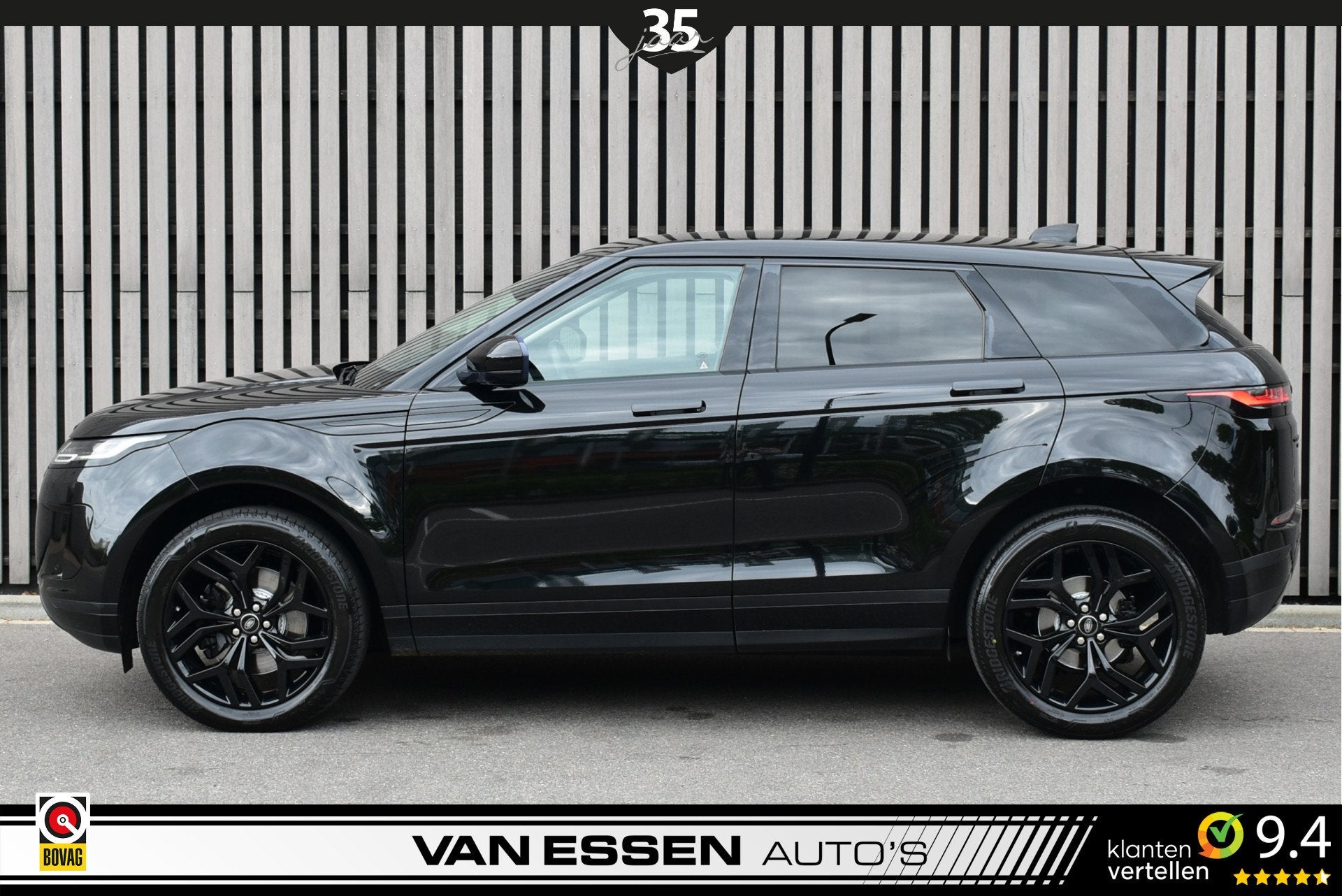 Land Rover Range Rover Evoque 2.0 P200 AWD S Leder Navigatie, 1800 kg, Euro 6, 4 cilinders, Zwart