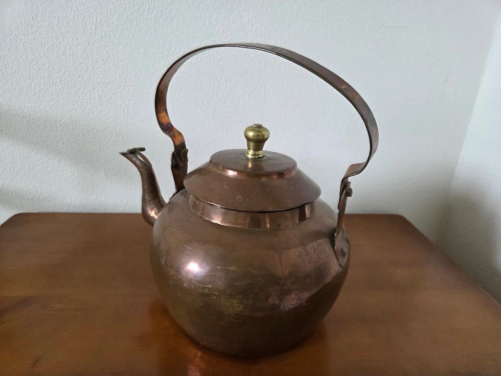 Koperen appelketel, Antiek en Kunst, Ophalen, Koper