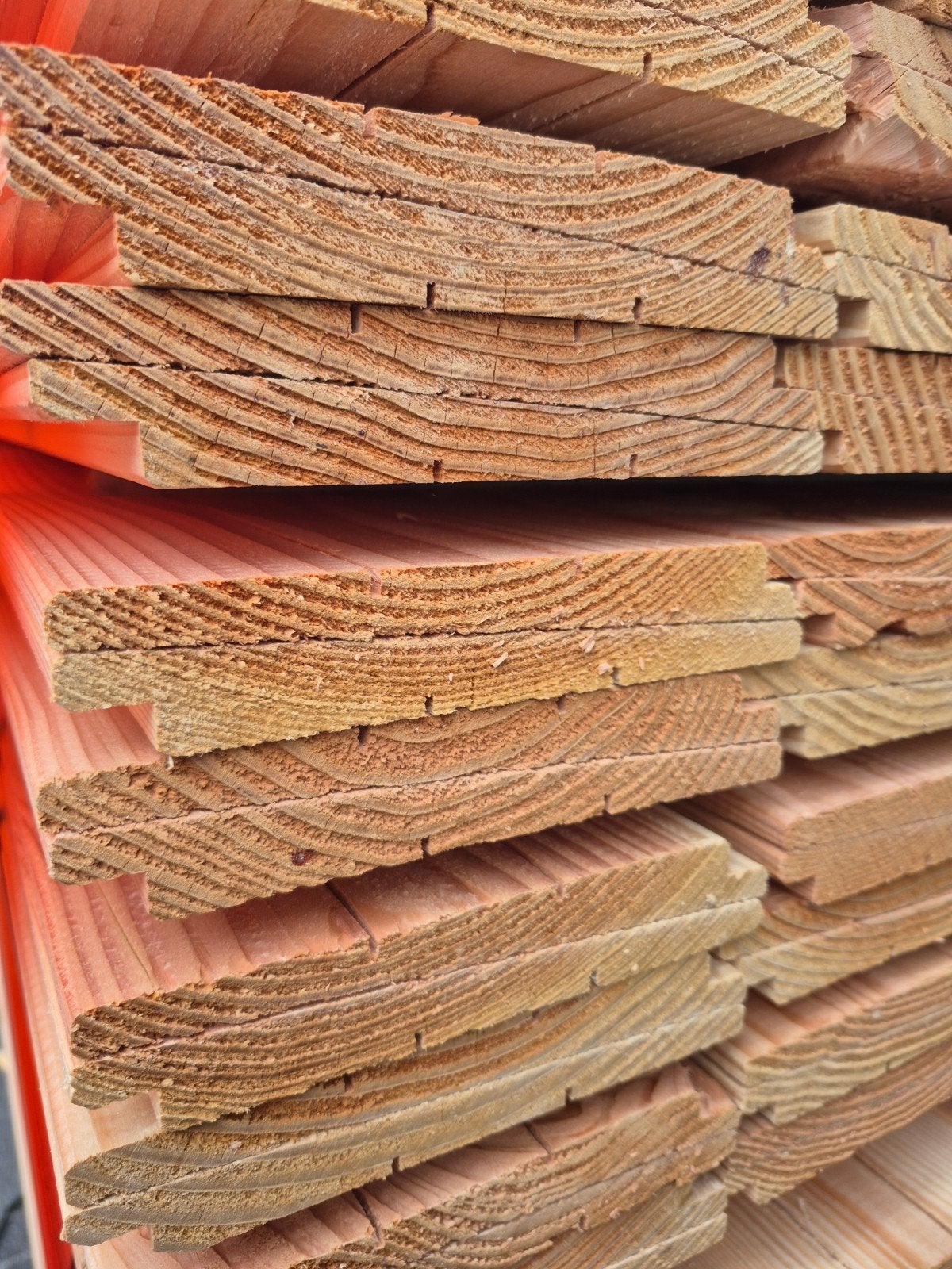 Bouw je eigen tuinhuis of overkapping 104 stuks zweeds rabat, Ophalen