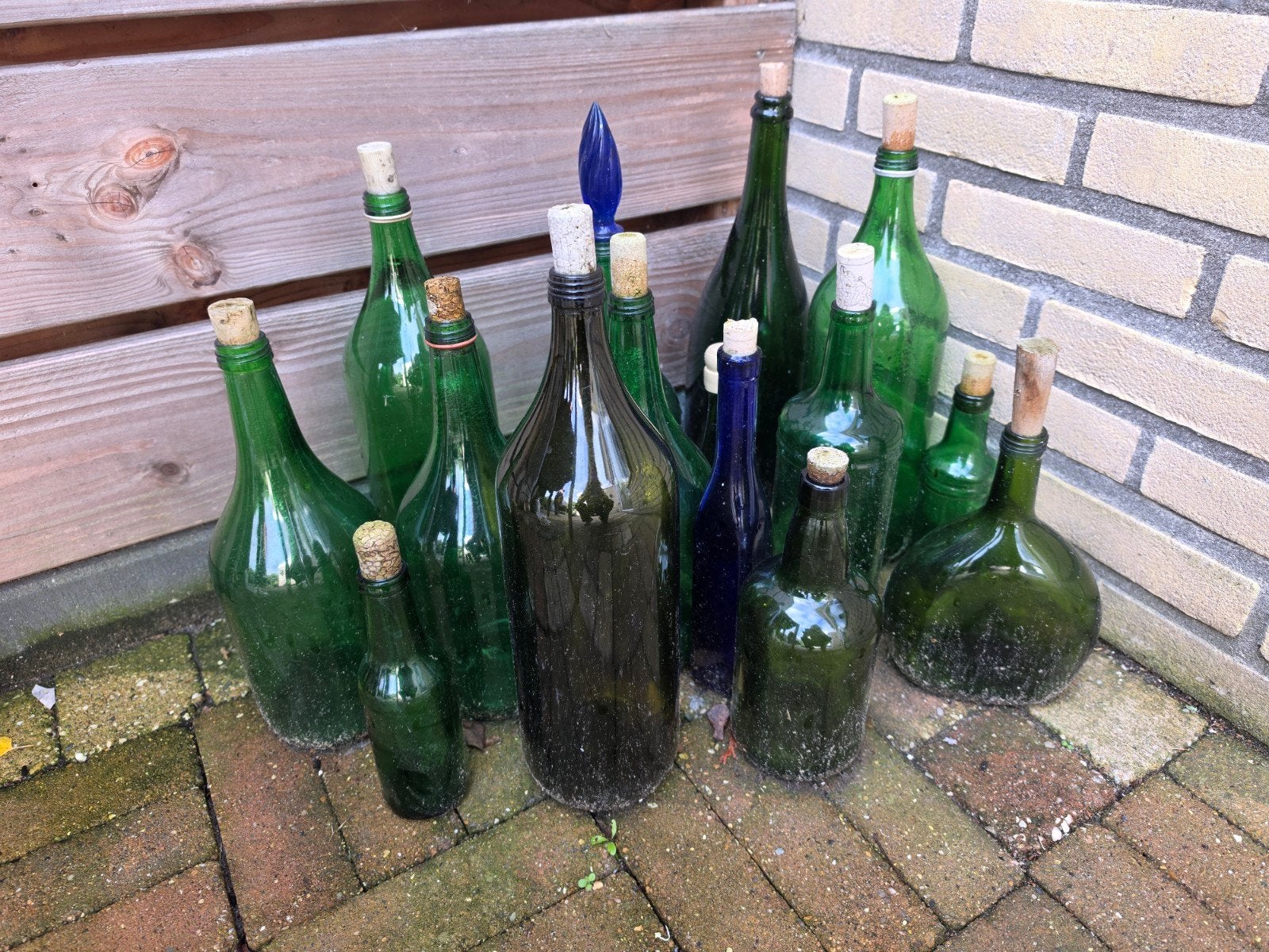 glazen decoratie, Ophalen, Zo goed als nieuw, Frankrijk, Champagne