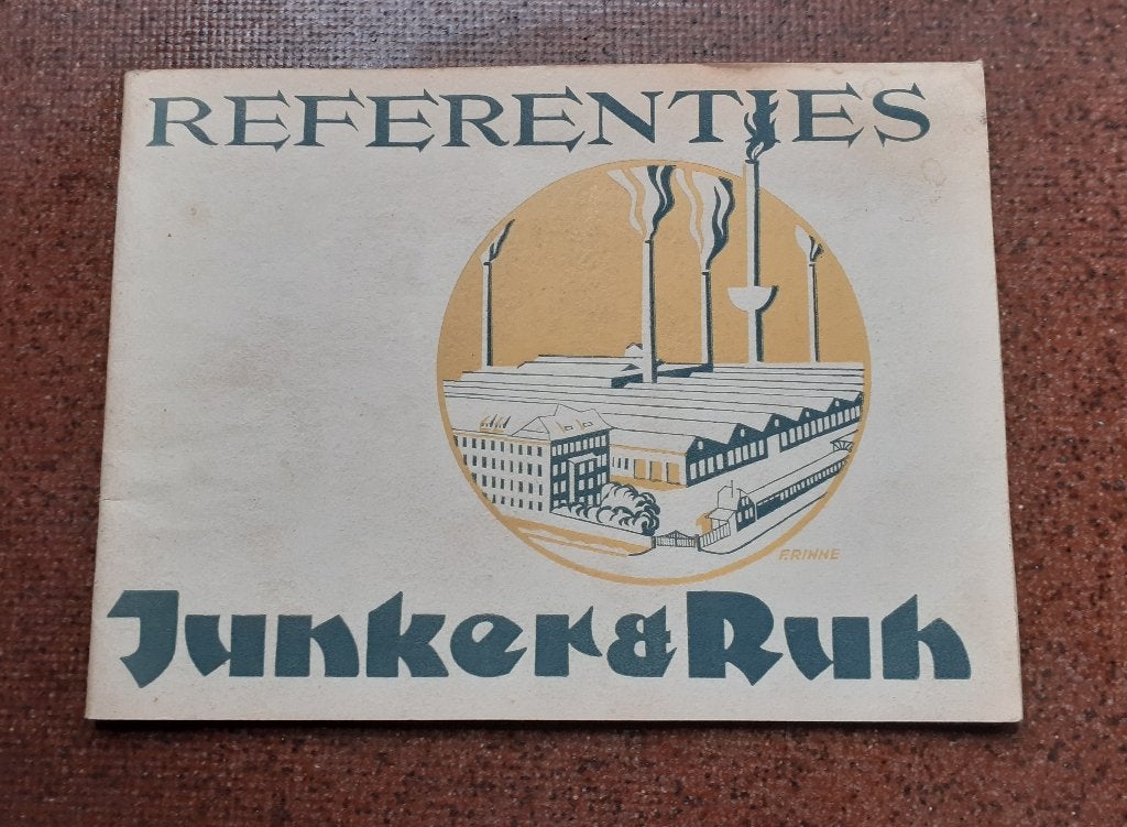 Junker & Ruh Rotterdam referenties 1920 gasfornuizen horeca, Ophalen of Verzenden, Zo goed als nieuw, Overige typen