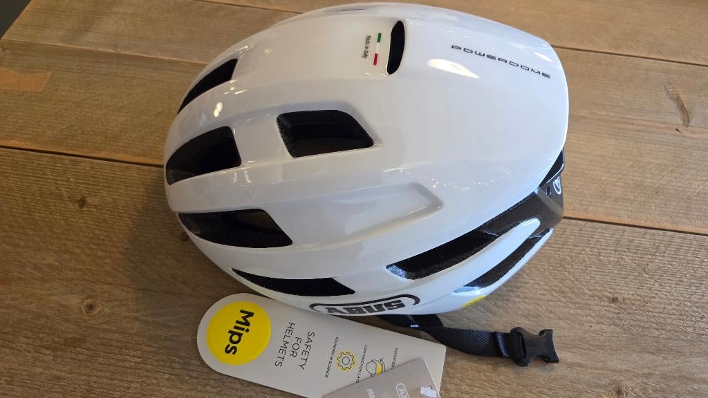 ABUS Stormchaser Ace - Shiny White, Ophalen of Verzenden, Nieuw, Helm