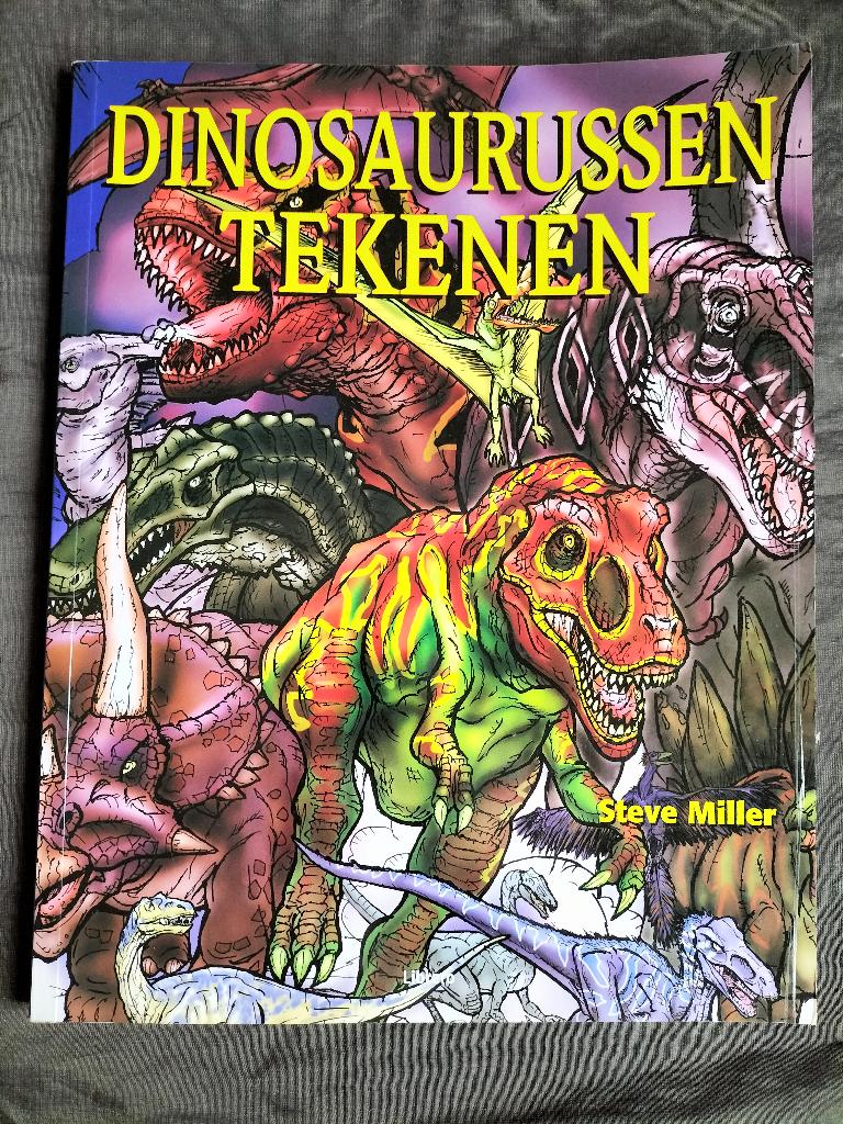 Steve Miller - Dinosaurussen tekenen, Boeken, Hobby en Vrije tijd, Ophalen of Verzenden, Zo goed als nieuw, Tekenen en Schilderen