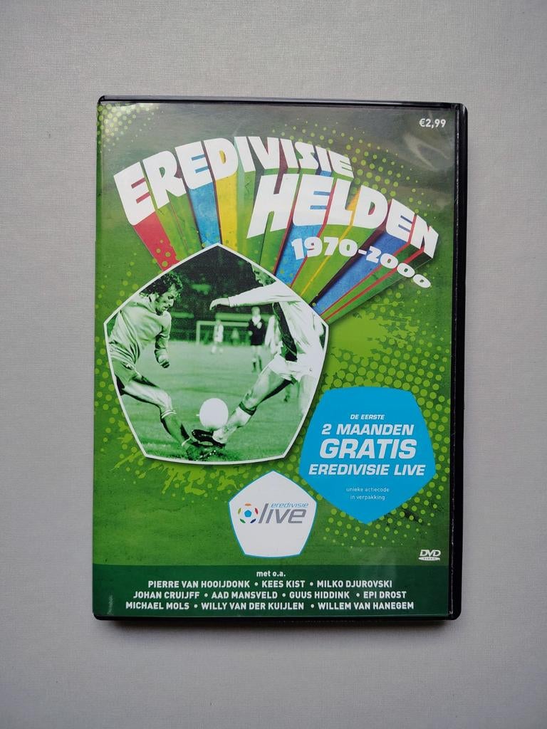Eredivisie Helden: 1970-2000, Cd's en Dvd's, Dvd's | Sport en Fitness, Verzenden, Voetbal, Documentaire