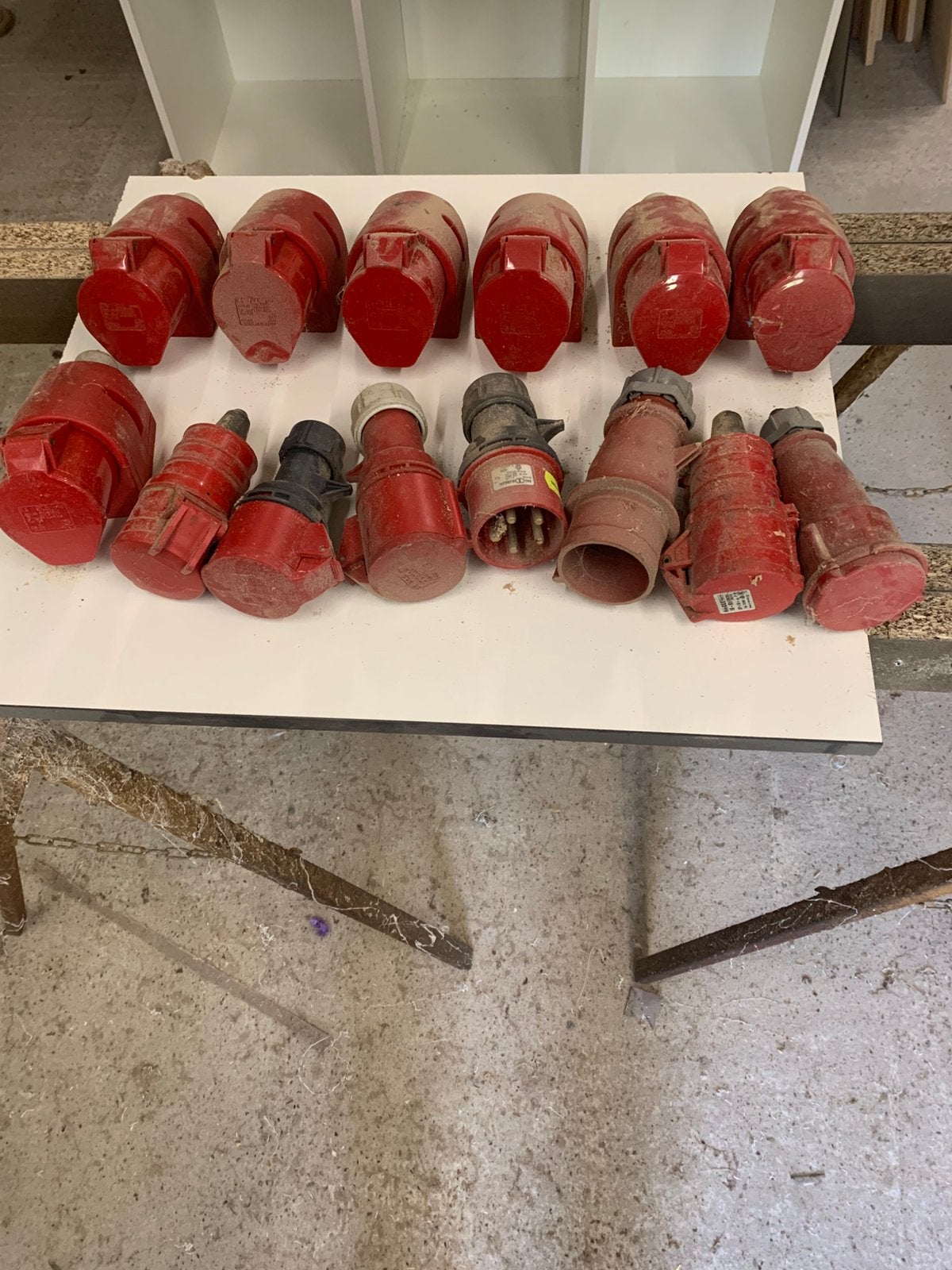 Te koop krachtstroom stekkers, Doe-het-zelf en Verbouw, Ophalen, Zo goed als nieuw, Stekker