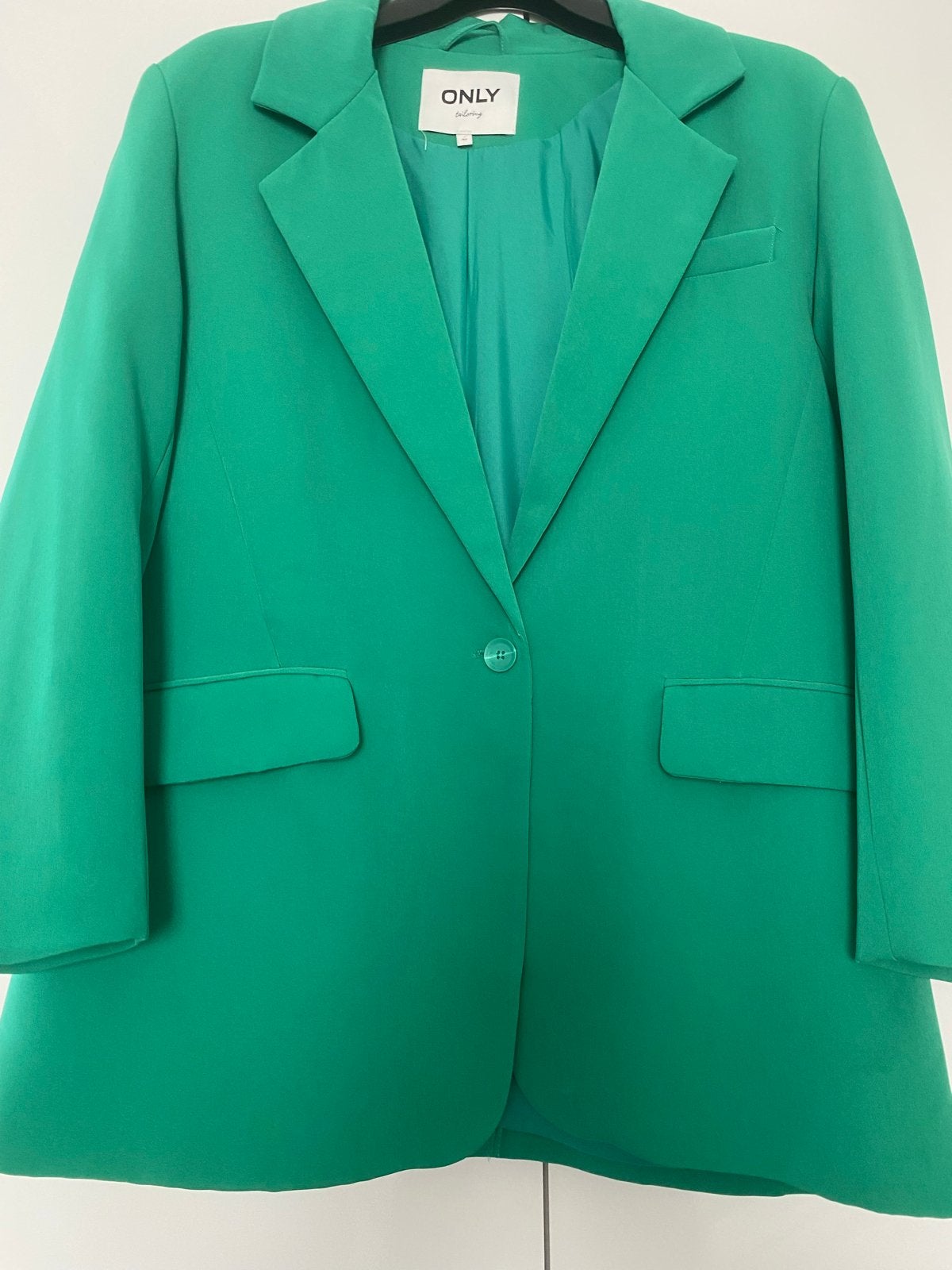 ONLY Groene Blazer Maat 42, Kleding | Dames, Maat 42/44 (L), Ophalen of Verzenden, Zo goed als nieuw, Jasje