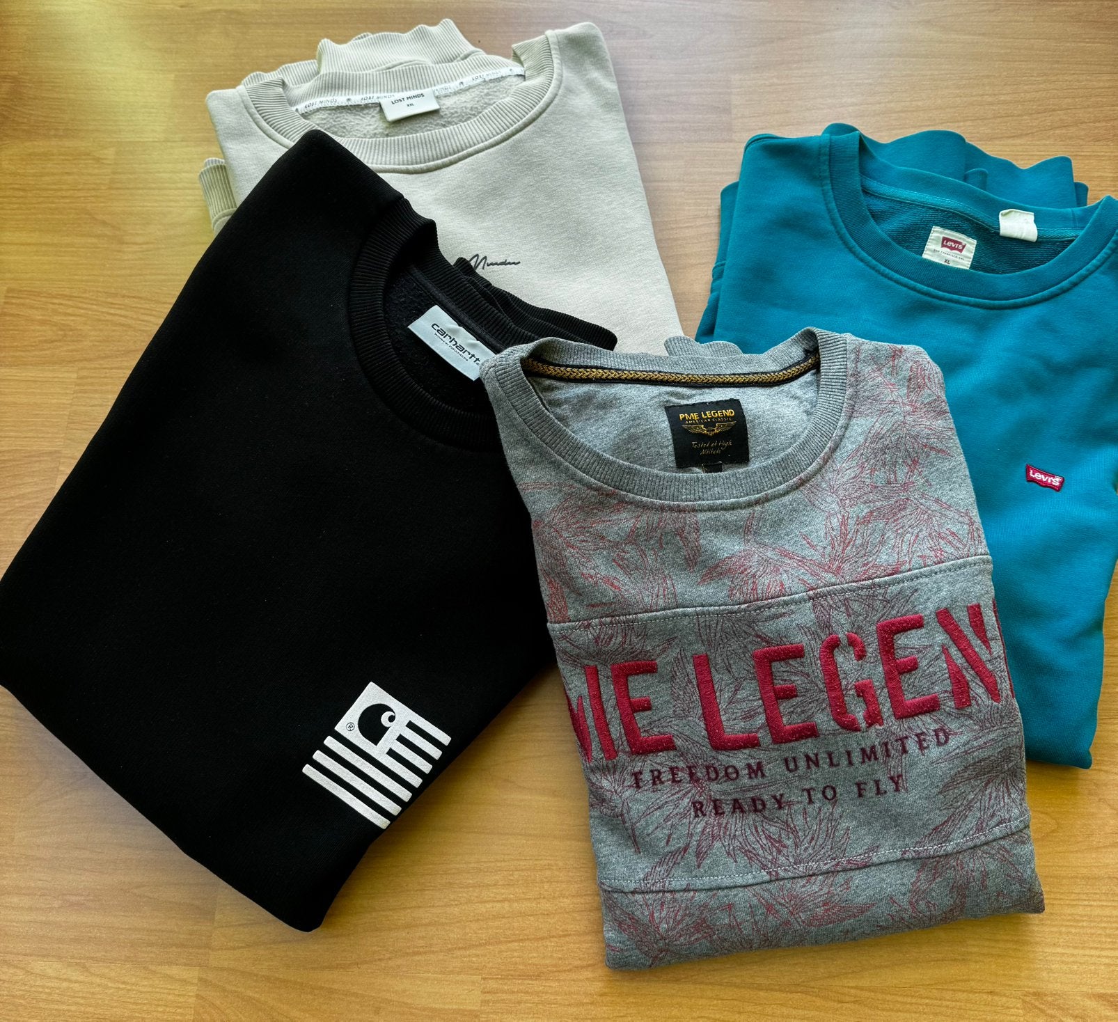 Merk kleding truien/ broeken, Ophalen, Zo goed als nieuw, Overige maten