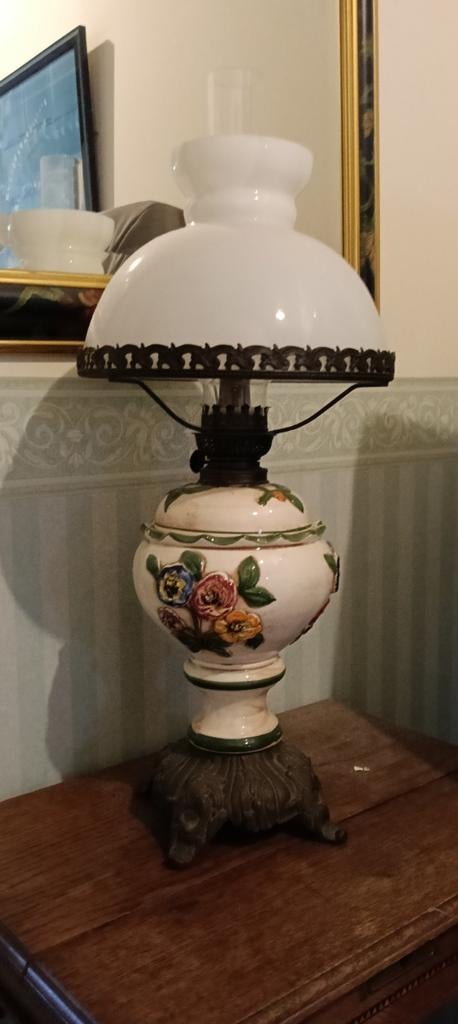 Olielamp, Antiek en Kunst, Antiek | Lampen, Ophalen