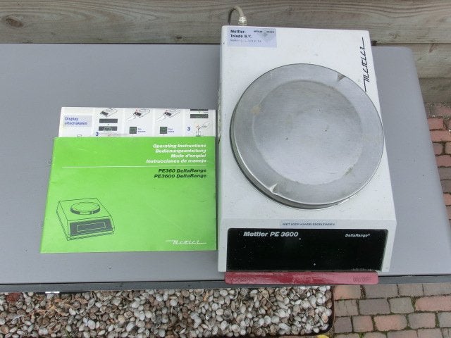 Mettler Toledo PE 3600 precisieweegschaal, Ophalen, Digitaal, Overige typen, Fijner dan 1 gram