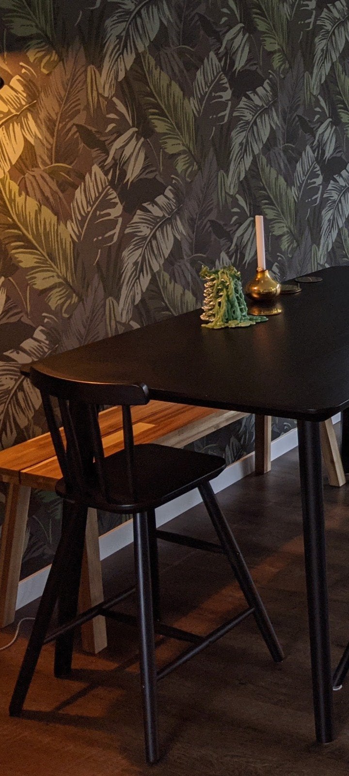 Twee IKEA AGAM kinderstoelen - Zwart, Ophalen, Zwart, Twee