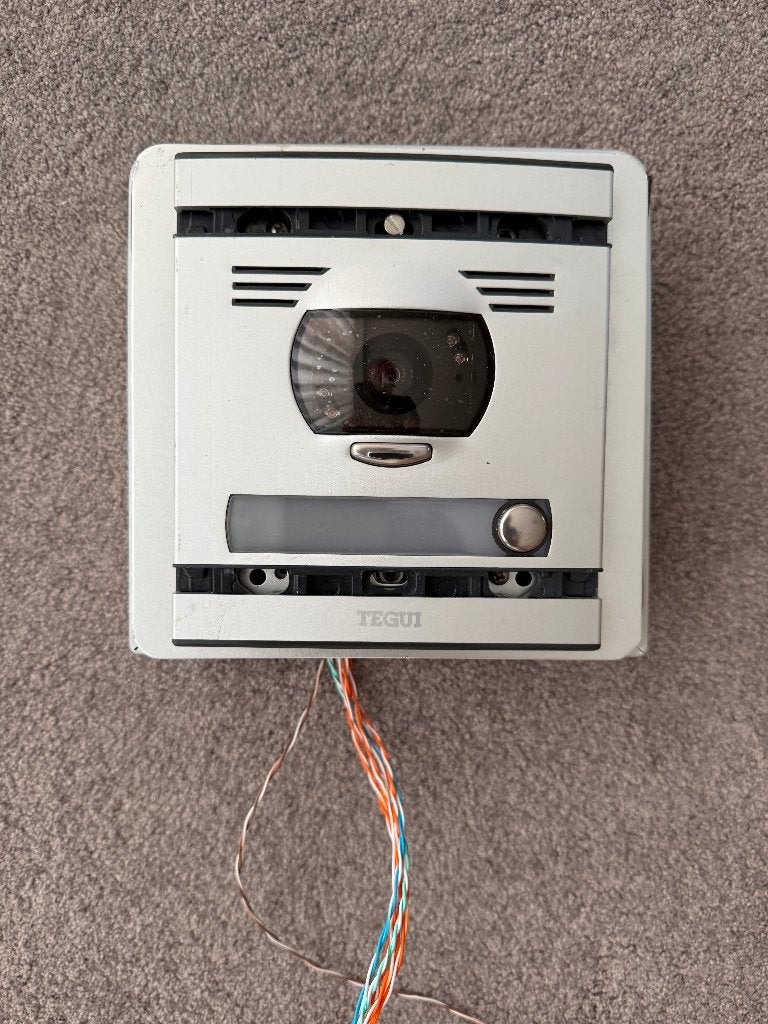 Tegui camera en voeding van Deur-intercom set, Ophalen of Verzenden, Zo goed als nieuw, Overige typen
