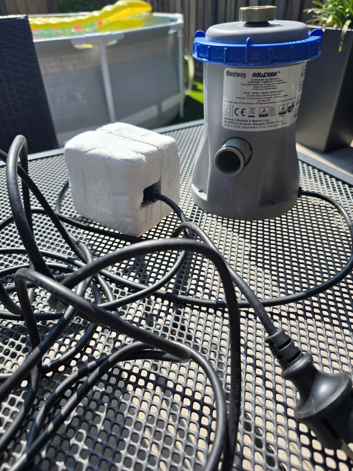 Nieuwe Bestway Flowclear filterpomp zwembad (model #58381), Ophalen, Gebruikt, Zwembadpomp