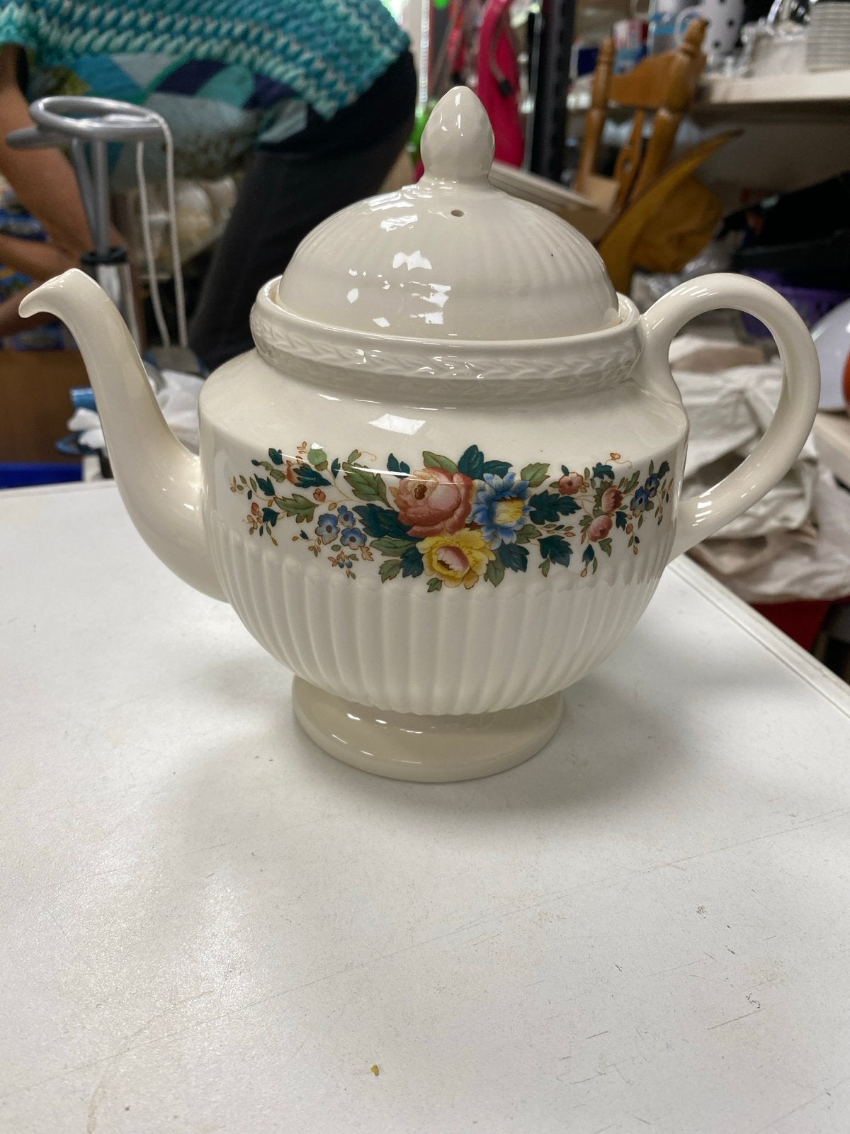 Wedgwood "Conway" theepot - Made in England, Ophalen of Verzenden