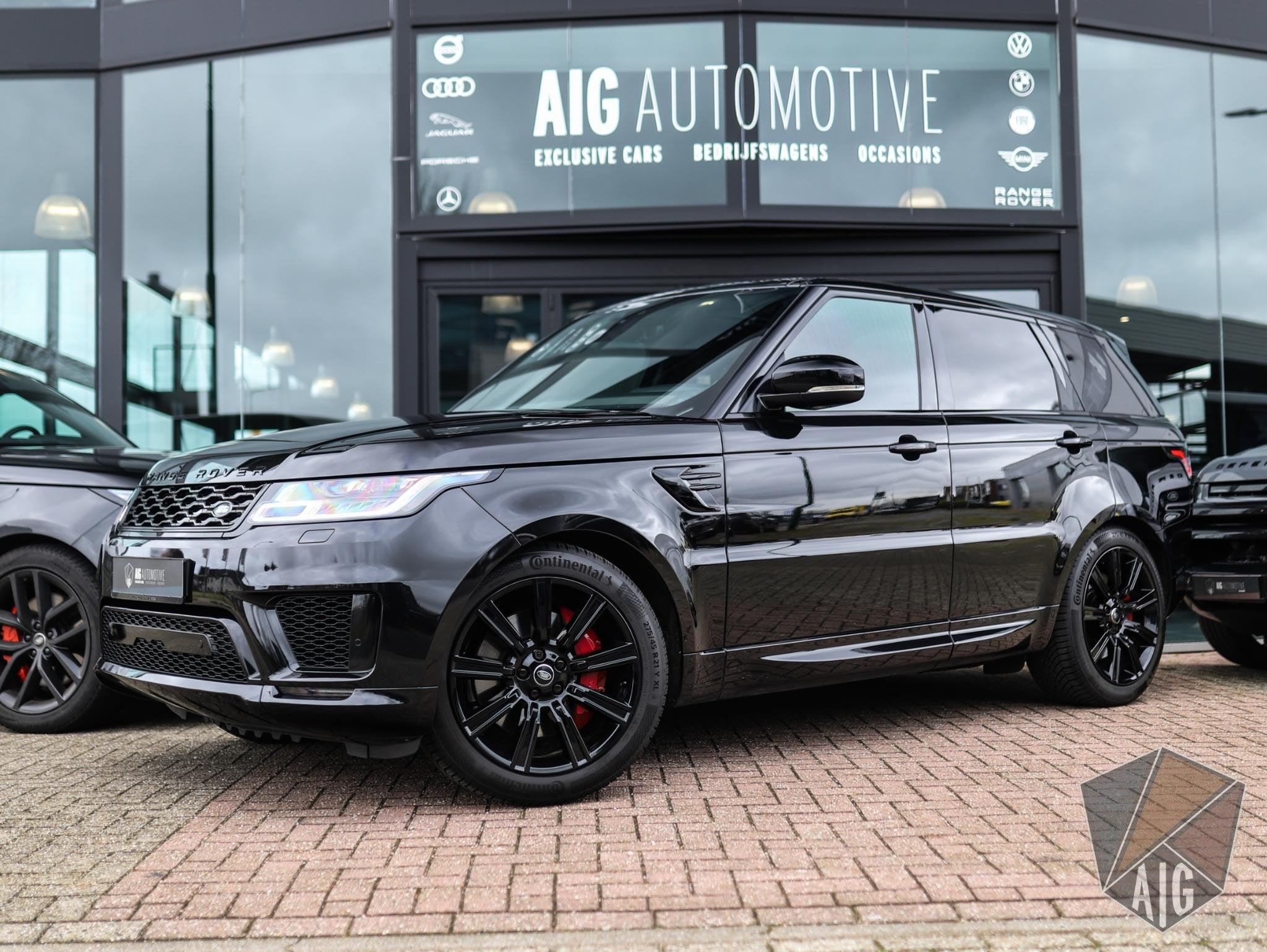 Land Rover Range Rover Sport 2.0 P400e HSE Dynamic | Leder |, Auto's, 404 pk, Gebruikt, Euro 6, 4 cilinders
