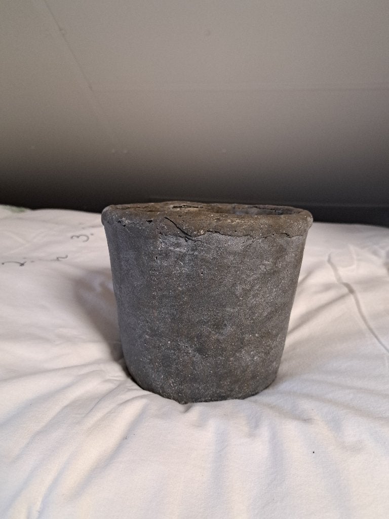 Prachtige bloempot van Hana Design, in-en outdoor., Rond, Ophalen of Verzenden, Zo goed als nieuw, Balkon