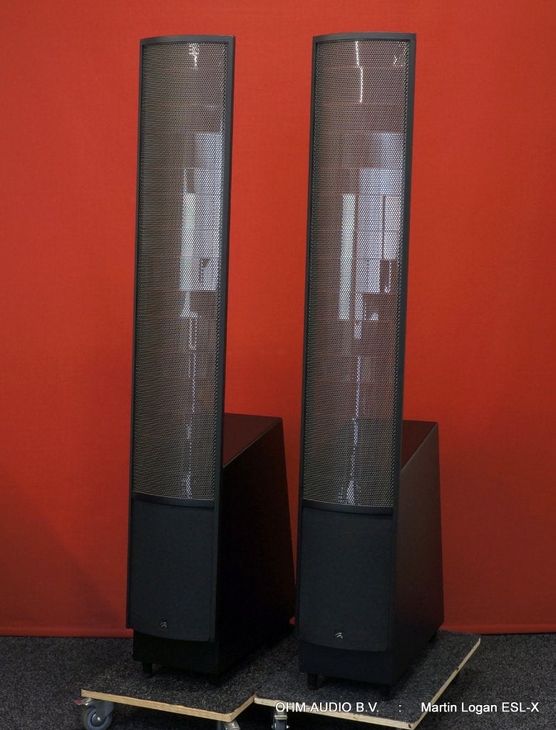 Martin Logan ElectroMotion ESL-X, Nieuwe Panelen!, Audio, Tv en Foto, Luidsprekers, Zo goed als nieuw, Stereo speakers, 150 watt of meer