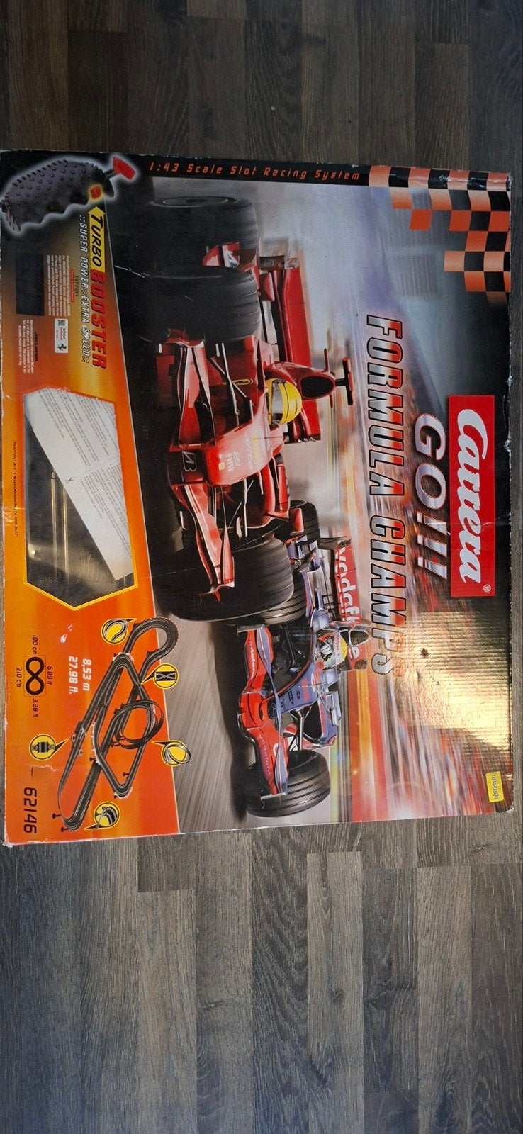 Carrera GO!!! Formula Champs Racebaan met 2 auto's, Ophalen, Carrera, Met looping, Elektrisch