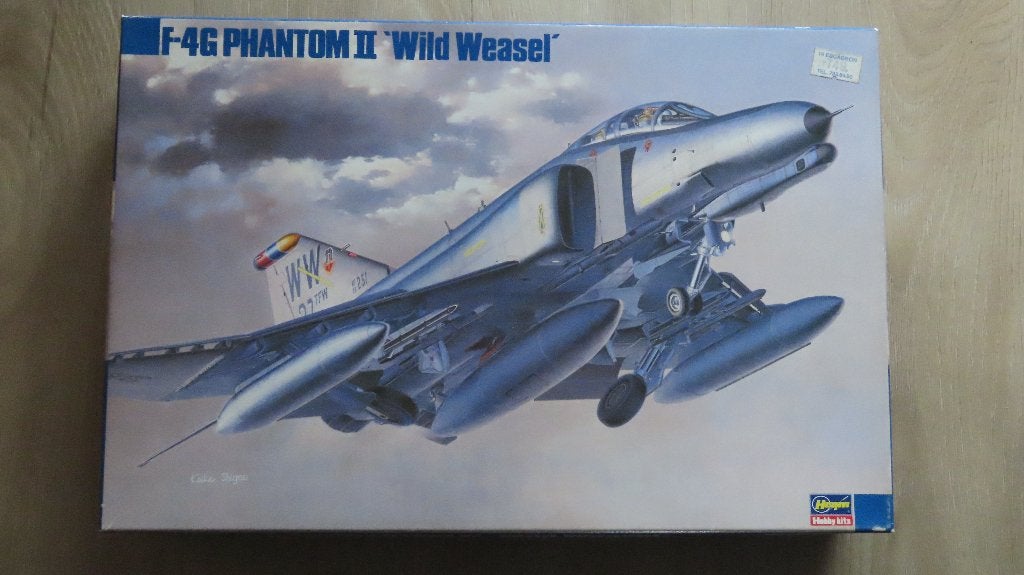 F-4G Phantom II Wild Weasel Hasegawa 1/72, Hobby en Vrije tijd, Modelbouw | Vliegtuigen en Helikopters, Nieuw, Ophalen of Verzenden
